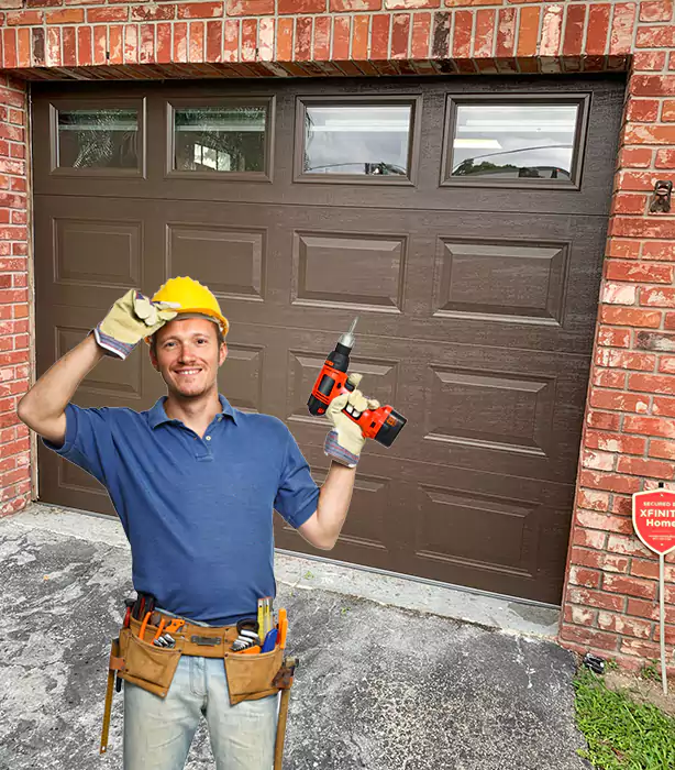 Single Garage Door Replacement Aventura