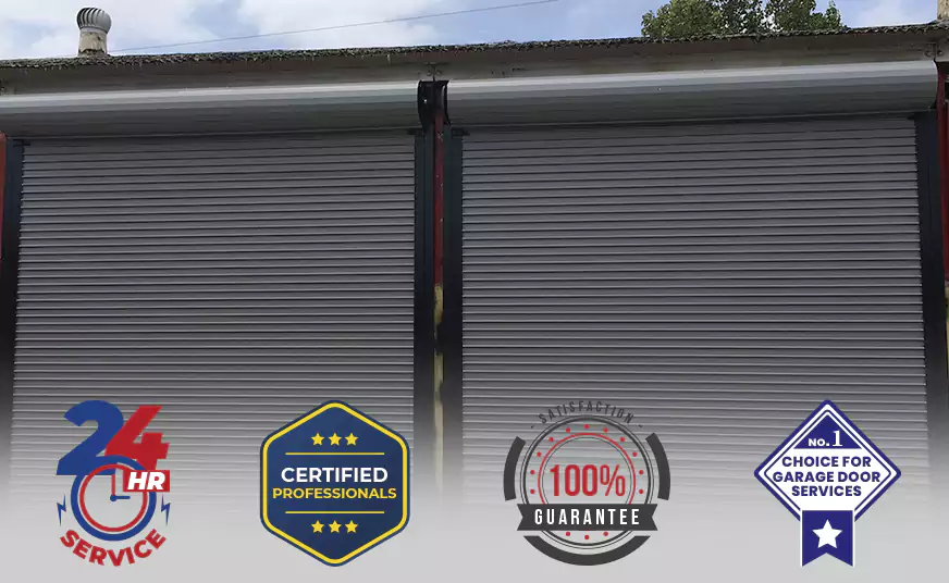 Clear Vinyl Roll Up Garage Doors in  Aventura, CA