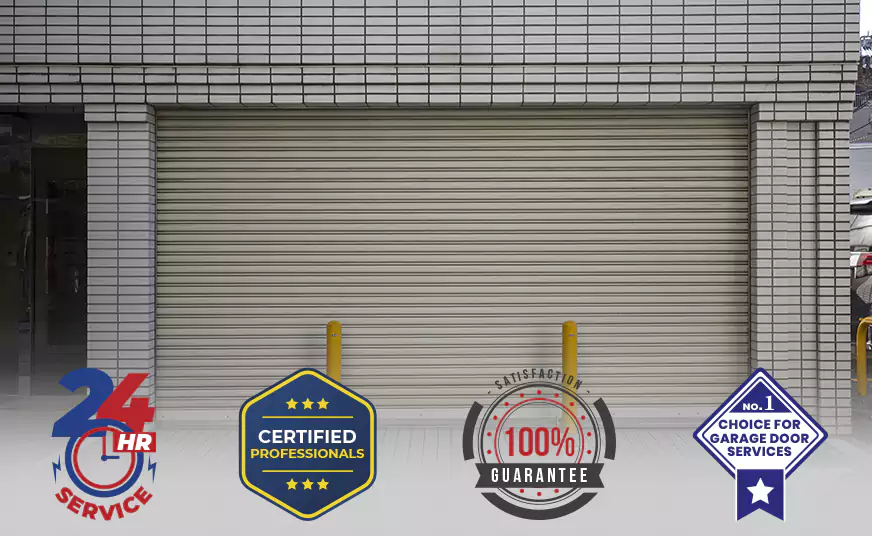 New Amarr Automatic Roll Up Garage Doors Installation in Aventura, CA